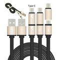 Maltese Charging Cable (2in1) Black